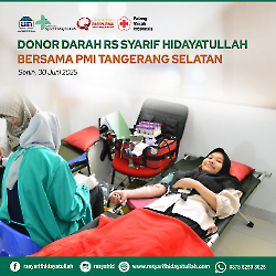 DONOR DARAH TAHUN 2025 AULA RS SYARIF HIDAYATULLAH
