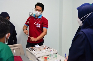 PELATIHAN BTCLS RS SYARIF HIDAYATULLAH TAHUN 2021