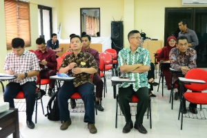Pelatihan penyusunan pedoman barang/jasa di Rumah Sakit Syarif Hidayatullah bersama tim LKPP