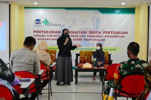 PENYULUHAN KESEHATAN SERTA PERTEMUAN DENGAN TOKOH MASYARAKAT DAN PEMANGKU KEPENTINGAN DI WILAYAH RS SYARIF HIDAYATULLAH