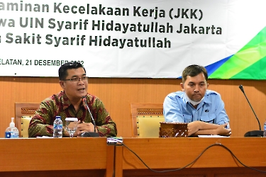 SOSIALISASI JKK BPJAMSOSTEK MELALUI PLKK RS SYARIF HIDAYATULLAH